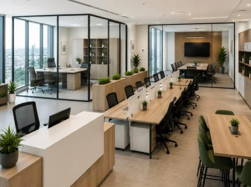 Ambiente corporativo iluminado pelo Espaço Luz